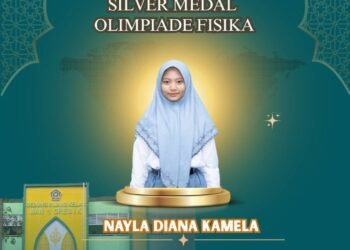 Prestasi Gemilang Nayla Siswi MAN 1 Gresik Raih Medali Silver di Ajang Olimpiade Fisika Tingkat Nasional