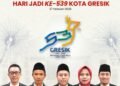 Bawaslu Gresik Ucapkan Selamat HUT ke-52 Pemkab Gresik dan Hari Jadi ke-539 Kota Gresik