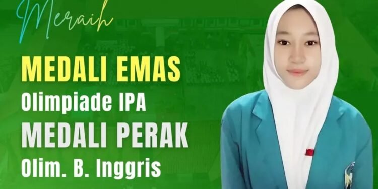 Bikin Bangga, Nazwa Murid MTsN Gresik Raih Medali Emas dan Perak di Ajang LKI 2026