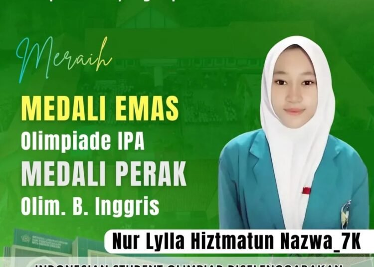 Bikin Bangga, Nazwa Murid MTsN Gresik Raih Medali Emas dan Perak di Ajang LKI 2026