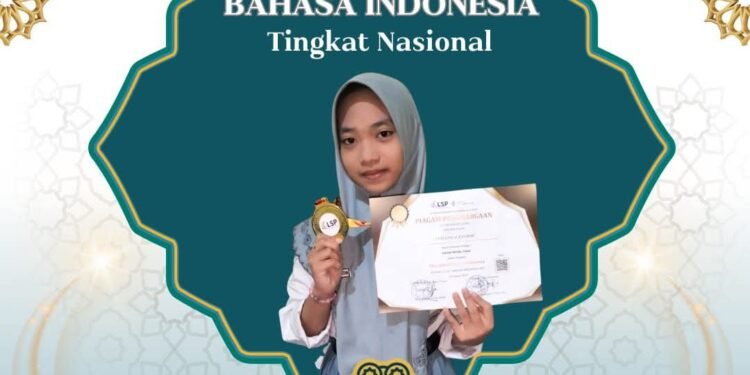Ramadan, Syafaatuz Zahroh Siswi MAN 1 Gresik Raih Medali Emas Olimpiade Bahasa Indonesia Tingkat Nasional