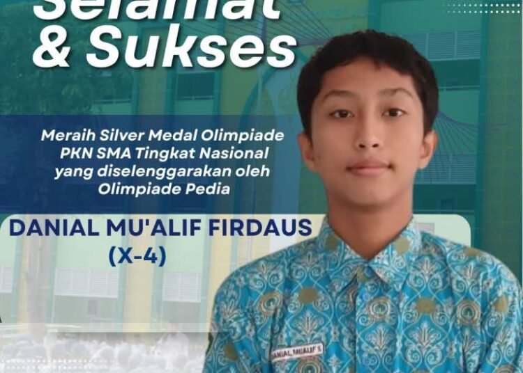 Semangat Ramadan, Firdaus MAN 1 Raih Silver Medali Olimpiade PKN Tingkat Nasional