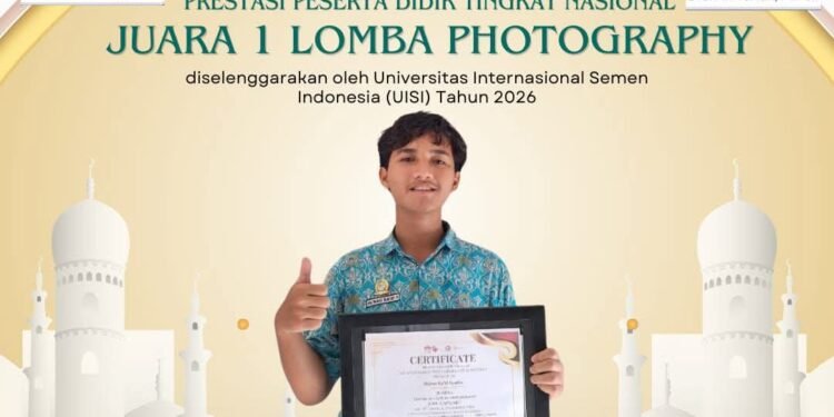 Istimewa !! Siswa MAN 1 Gresik Sukses Raih Juara 1 Lomba Photography Tingkat Nasional 
