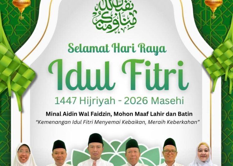 Keluarga Besar Kemenag Gresik Ucapkan Selamat Hari Raya Idul Fitri 1447 H