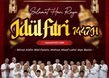 Segenap Jajaran KPU Kabupaten Gresik Ucapkan Selamat Hari Raya Idul Fitri 1447 H