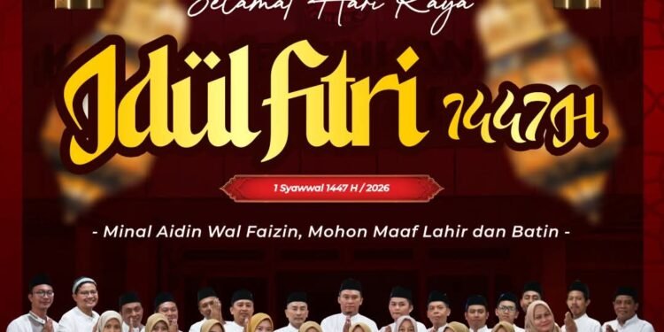 Segenap Jajaran KPU Kabupaten Gresik Ucapkan Selamat Hari Raya Idul Fitri 1447 H