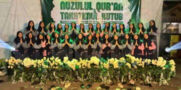 Malam Selikur Ramadan, Santri Ponpes Alkarimi Gelar Peringatan Nuzulul Qur’an dan Takhtimul Kutub