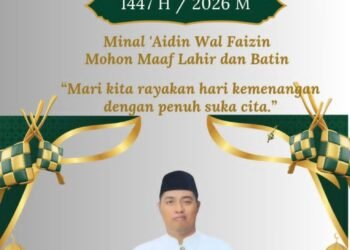 Keluarga Besar MKKS SMP Negeri Kabupaten Gresik Ucapkan Selamat Hari Raya Idul Fitri 1447 H