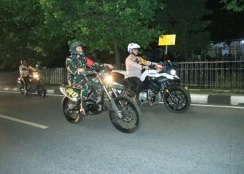Tak Kenal Libur Lebaran, TNI-Polri Terus Gelar Patroli Demi Keamanan dan Kenyamanan Masyarakat