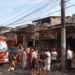 Pom Mini Terbakar di Desa Campurejo Panceng Sambar 1 Rumah, 3 Sepeda Motor dan 1 Warung