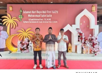 Ketua dan Sekjend Golkar Gresik Kompak Temui Bupati Gus Yani di Momen Idulfitri