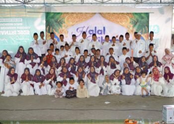 Penuh Kebersamaan !! Keluarga Besar MTs Alkarimi 1 Gresik Gelar Halalbihalal di Momen Syawal 1447 H