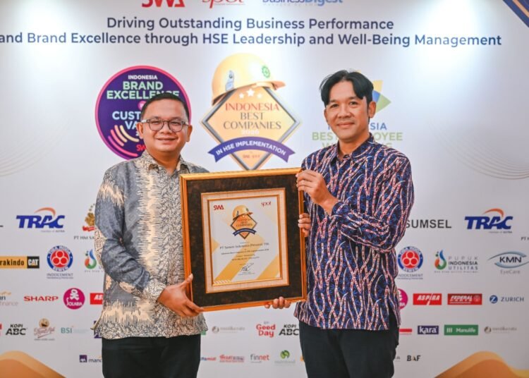 SIG Sukses Raih Penghargaan Indonesia Best Companies in HSE Implementation 2026