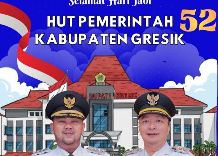 DPD PPNI Gresik Ucapkan Selamat HUT ke-52 Pemkab Gresik dan Hari Jadi ke-539 Kota Gresik