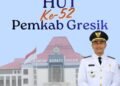 Camat Bungah Ucapkan Selamat HUT ke-52 Pemkab Gresik dan Hari Jadi ke-539 Kota Gresik
