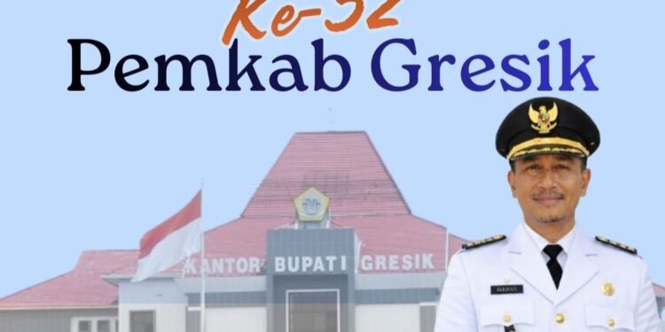 Camat Bungah Ucapkan Selamat HUT ke-52 Pemkab Gresik dan Hari Jadi ke-539 Kota Gresik