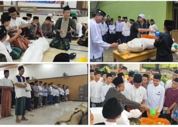 Pondok Ramadan, Murid MTsN Gresik Dibekali Ilmu Cara Merawat Jenazah