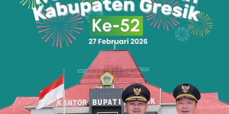 Kepala Kemenag Gresik Ucapkan Selamat HUT ke-52 Pemkab Gresik dan Hari Jadi ke-539 Kota Gresik