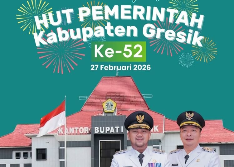 Kepala Kemenag Gresik Ucapkan Selamat HUT ke-52 Pemkab Gresik dan Hari Jadi ke-539 Kota Gresik