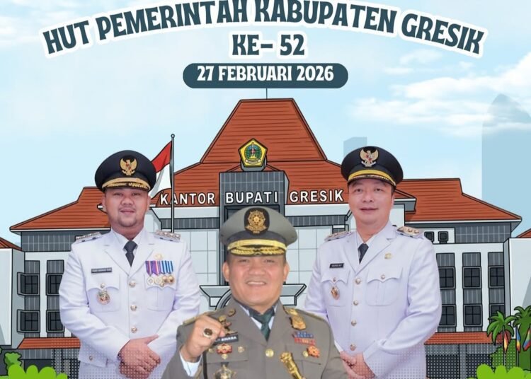 Kasatpol PP Gresik Ucapkan Selamat HUT ke-52 Pemkab Gresik dan Hari Jadi ke-539 Kota Gresik