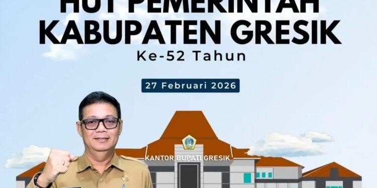 Kepala Dinas Kominfo Gresik Ucapkan Selamat HUT ke-52 Pemkab Gresik dan Hari Jadi ke-539 Kota Gresik