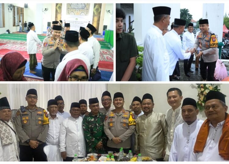 Kapolres Gresik AKBP Ramadhan Hadiri Safari Ramadan di Driyorejo Perkuat Sinergi Kamtibmas