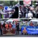 Sinergi di Bulan Suci, Satlantas Polres Gresik dan Driver Ambulans Bagikan Takjil di Depan Kantor Bupati