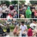 Ramadan Penuh Berkah, REI Komisariat Gresik Bagikan Seribu Takjil Bersama Wabup Alif di depan Icon Mall