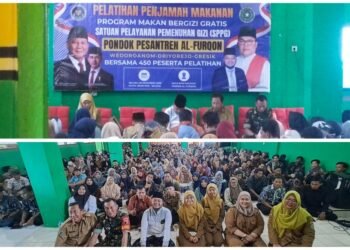Babinsa Driyorejo Dukung Program MBG Lewat Pelatihan Penjamah Makanan dari Dinkes Gresik