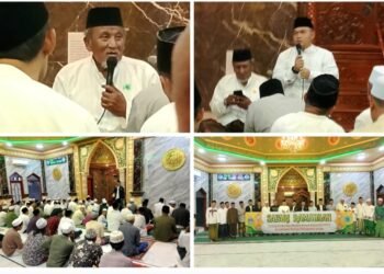 Yai Ketum MUI Gresik Hadiri Safari Ramadan MUI Manyar di Masjid Al Mubarok Banjarsari