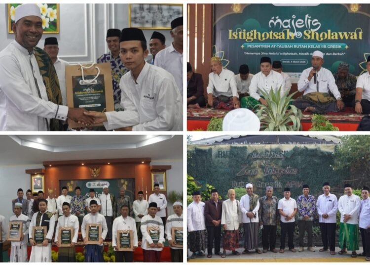 Istigotsah dan Sholawat, Ikhtiar MUI Gresik Ajak Warga Binaan Raih Kemuliaan Ramadan