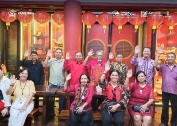 Kemenag Gresik Perkuat Moderasi Beragama Melalui Momentum Doa Bersama Cap Go Meh