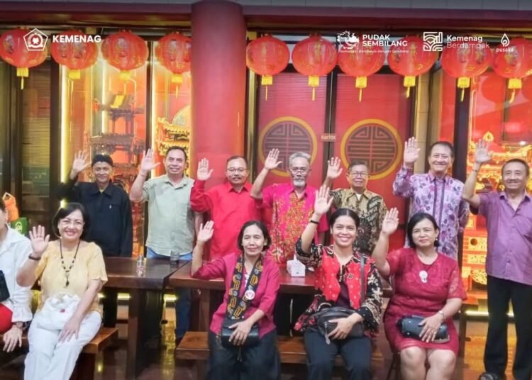 Kemenag Gresik Perkuat Moderasi Beragama Melalui Momentum Doa Bersama Cap Go Meh