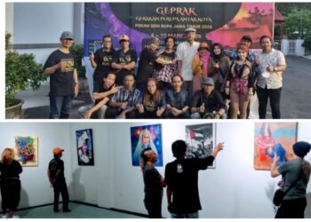 5 Pelukis Muda Sanggar DAUN Pamerkan Karya Tema Ramadhan Bersama 19 Pelukis Jawa Timur