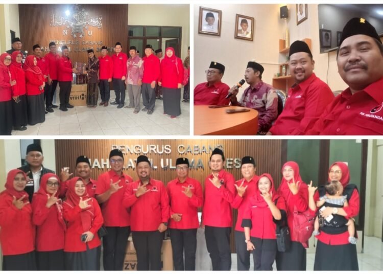 Safari Ramadan ke PCNU Gresik, Gus Yani Serahkan Bantuan 1.000 Sarung