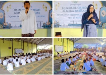 Pertengahan Ramadan, MI Alkarimi Gresik Gelar Peringatan Nuzulul Qur’an dan Buka Bersama