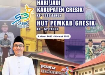 Kadis Parekrafbudpora Gresik Ucapkan Selamat Hari Jadi Kabupaten Gresik ke-539