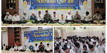 SMK PGRI 1 Gresik Gelar Peringatan Nuzulul Qur’an dan Santuni 400 Anak Yatim Piatu