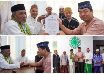 Kisah Wen Chao, Pekerja PT. Xinyi Glass Asal Tiongkok China Mantap Memeluk Islam di MUI Gresik