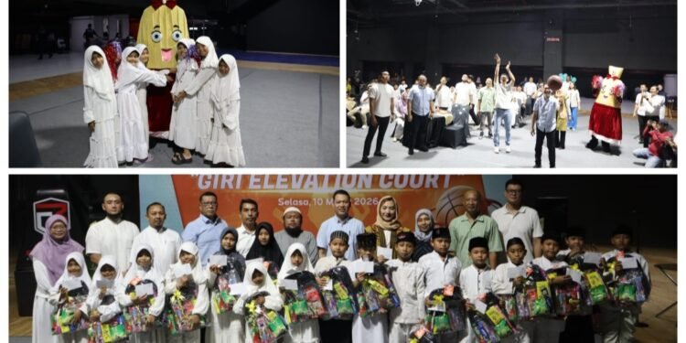 Pembukaan Opening Giri Elevation Court, Gressmall Bersama Aston Gresik Hotel & Conference Center Santuni Anak Yatim Penuh Cinta