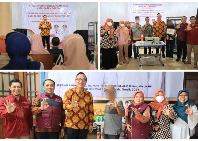 Ramadan, Wabup Alif Berikan Bantuan Usaha bagi ODHIV di Gresik: Dukung Kemandirian Ekonomi