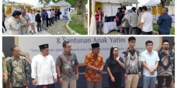 BKMS dan Tenant KEK JIIPE Gelar Bazar Ramadan, Pasar Murah hingga Santunan Anak Yatim