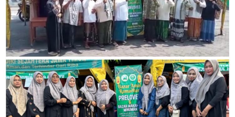 Berkah Barokah, Ramadan Berbagi di Bazar Amal Masjid Nurul Huda Lowayu