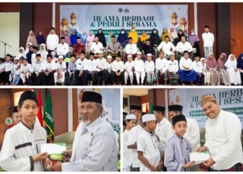 Ulama Berbagi & Peduli Sesama, RUPS MUI Gresik Salurkan Santunan untuk Puluhan Yatim dan Dhuafa