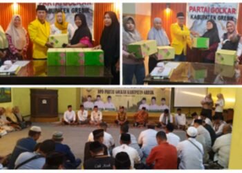 Gebyar Ramadan DPD Partai Golkar Gresik: Targetkan 9 Kursi DPRD pada Pemilu 2029