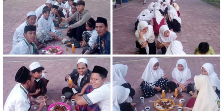 Ramadan ke-25, Baper Panceng Bagi Takjil dan Buka Bersama Santri Pondok Pesantren Al Hadi Ima’an Dukun