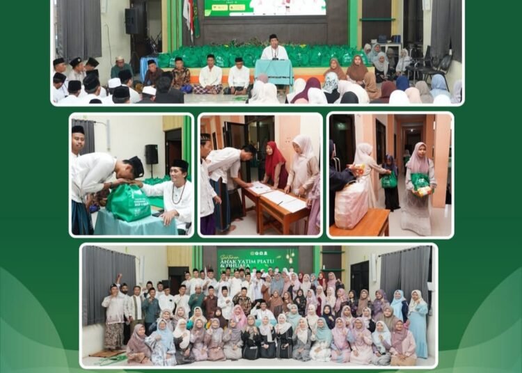 Pengujung Ramadan, MAN 2 Gresik Salurkan 262 Paket Santunan Anak Yatim dan Kaum Dhuafa