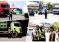 Tegas namun Humanis, Satlantas Polres Gresik Tertibkan Angkutan Barang Jaga Kelancaran Arus Mudik