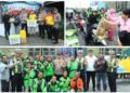 Penuh Cinta !! Kapolres Gresik Bersama Bhayangkari Sambangi Pos Pengamanan Bagikan Bingkisan Lebaran
