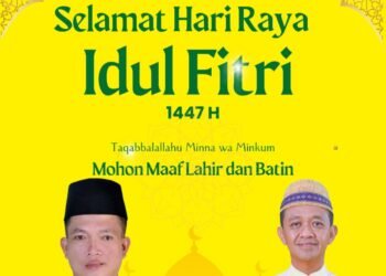 Keluarga Besar DPD Partai Golkar Gresik Ucapkan Selamat Hari Raya Idul Fitri 1447 H